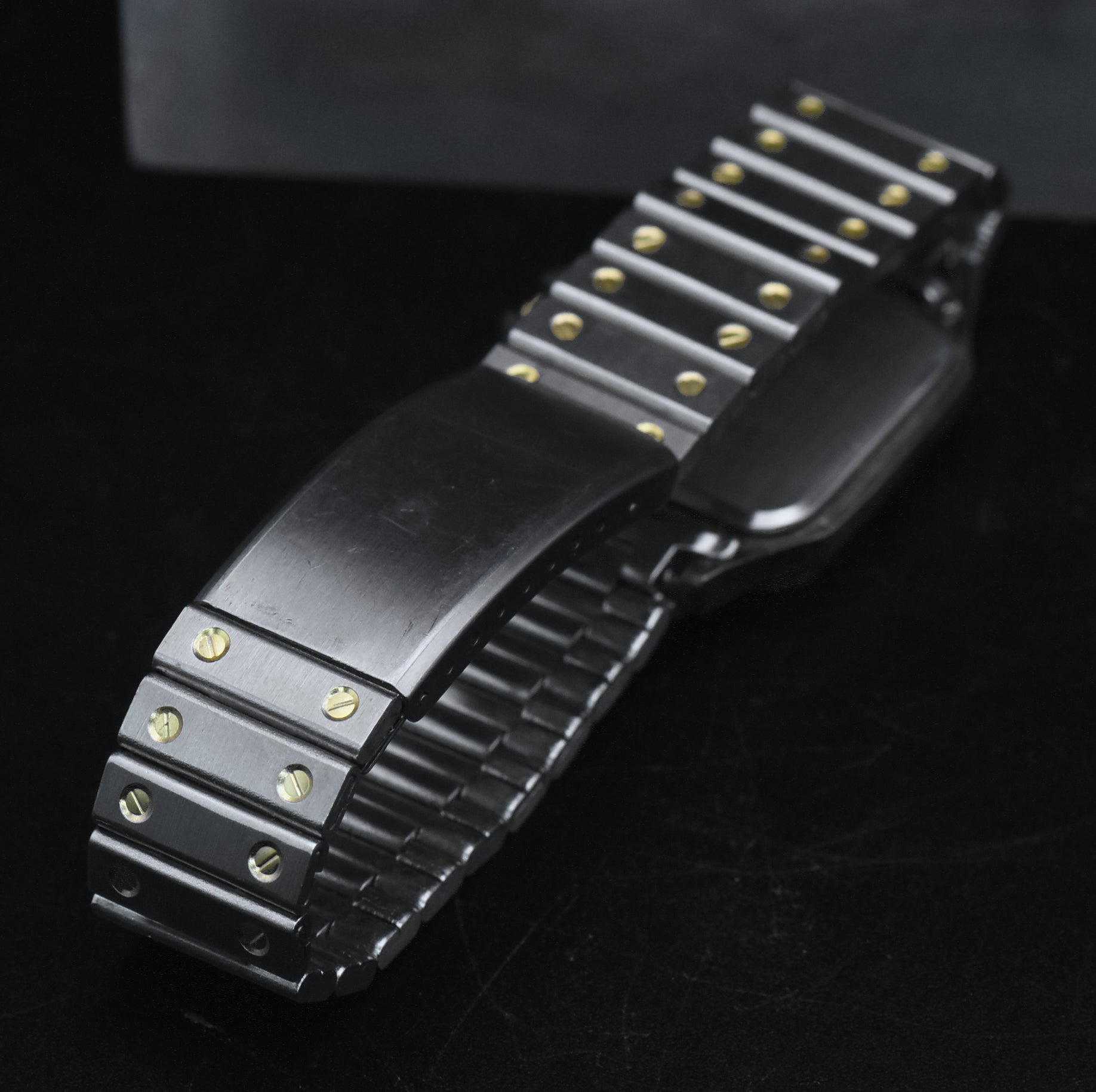 Must de Cartier Quartz Movement Santos Wristwatch