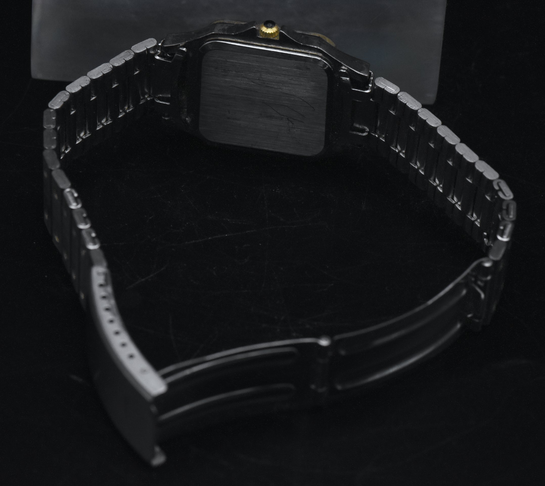 Must de Cartier Quartz Movement Santos Wristwatch