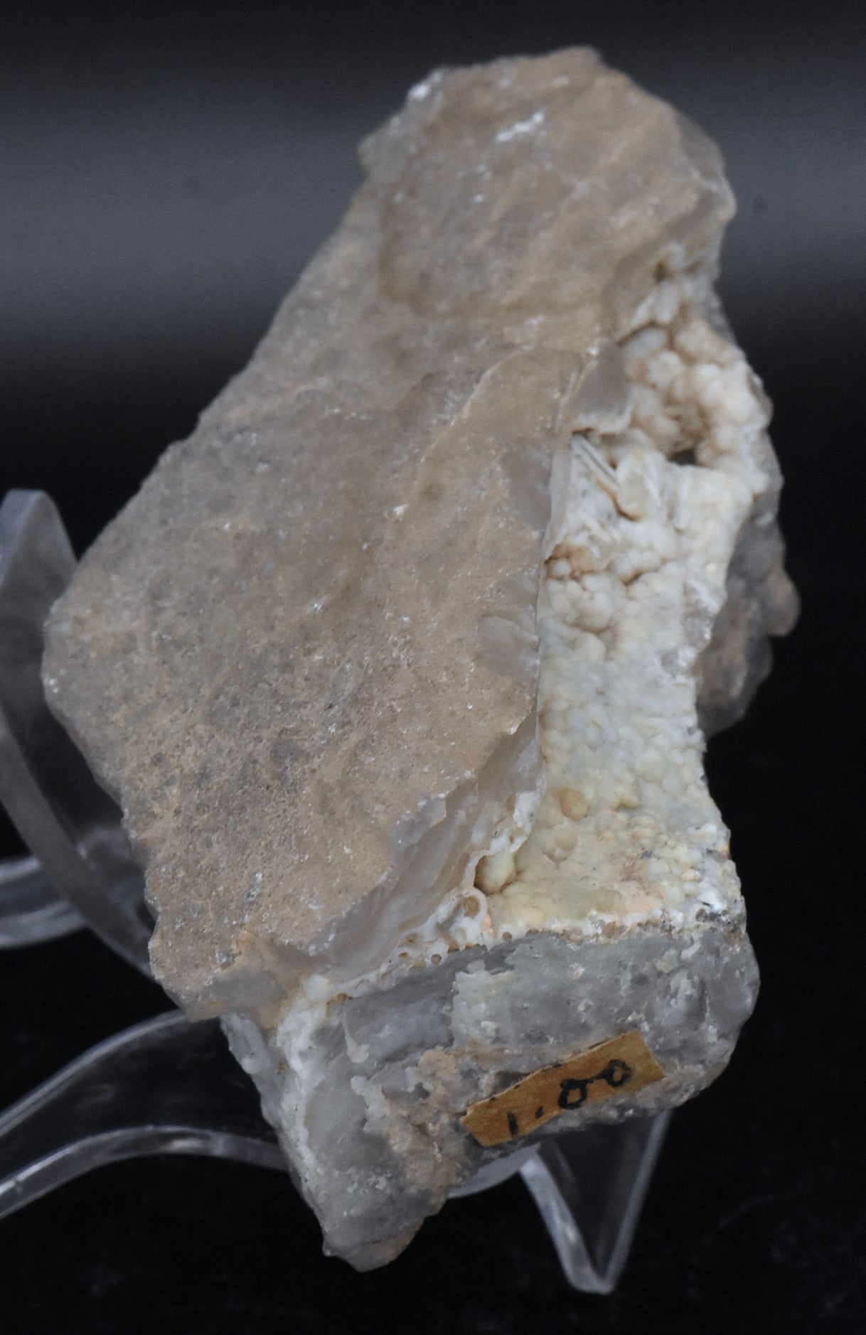 Green Fluorescent Botryoidal Chalcedony Specimen