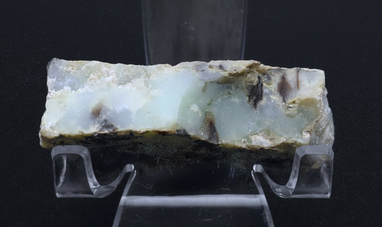 Partially Polished Chrysoprase Specimen - Poland