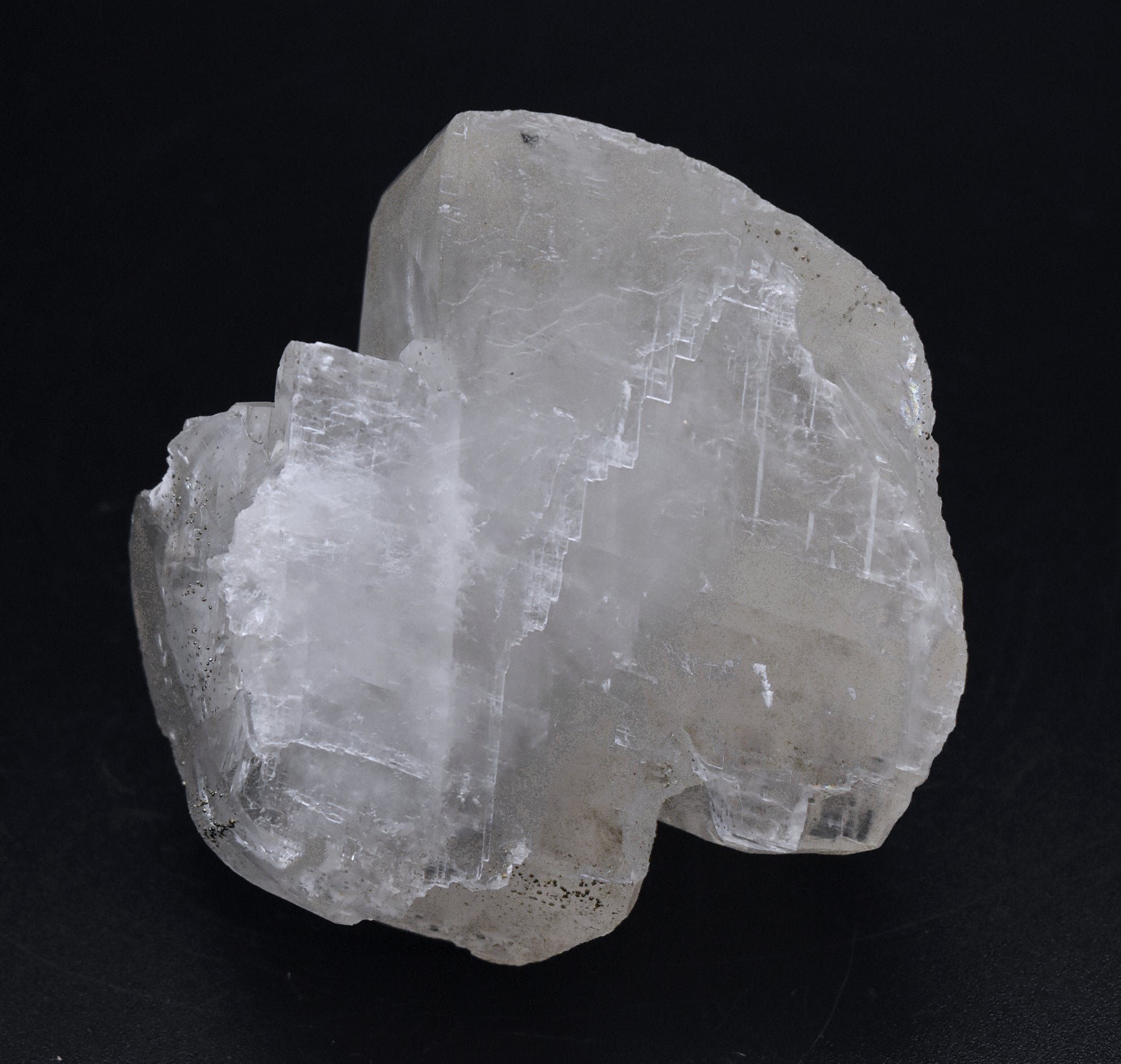Calcite with Pyrite Crystal Mineral Specimen - China
