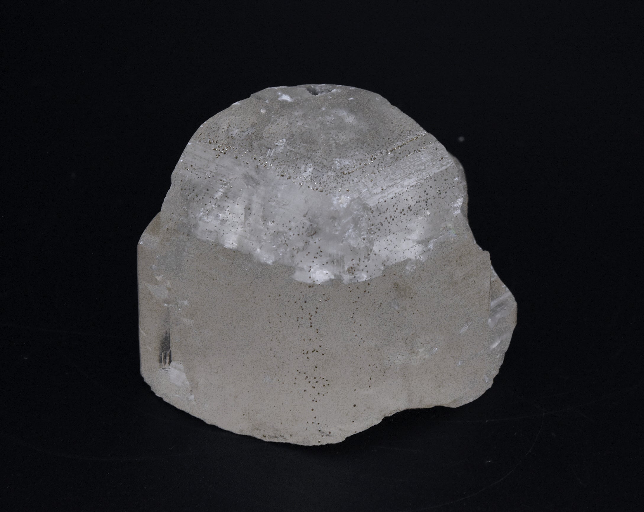 Calcite with Pyrite Crystal Mineral Specimen - China