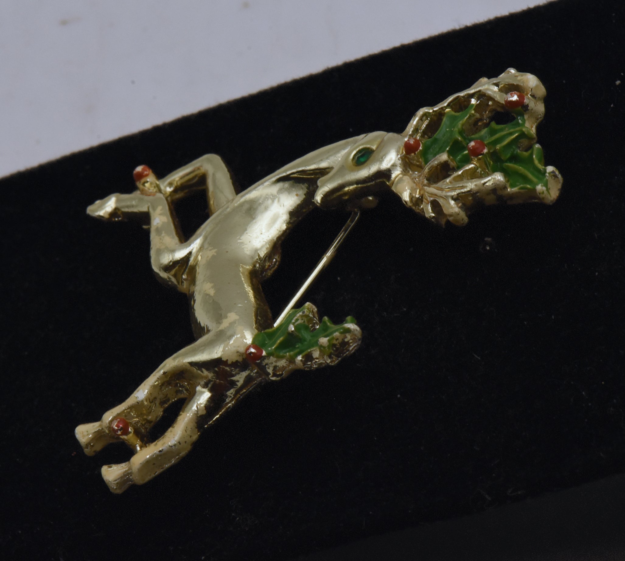 Gerry's - Vintage Rudolph the Red Nosed Reindeer Brooch