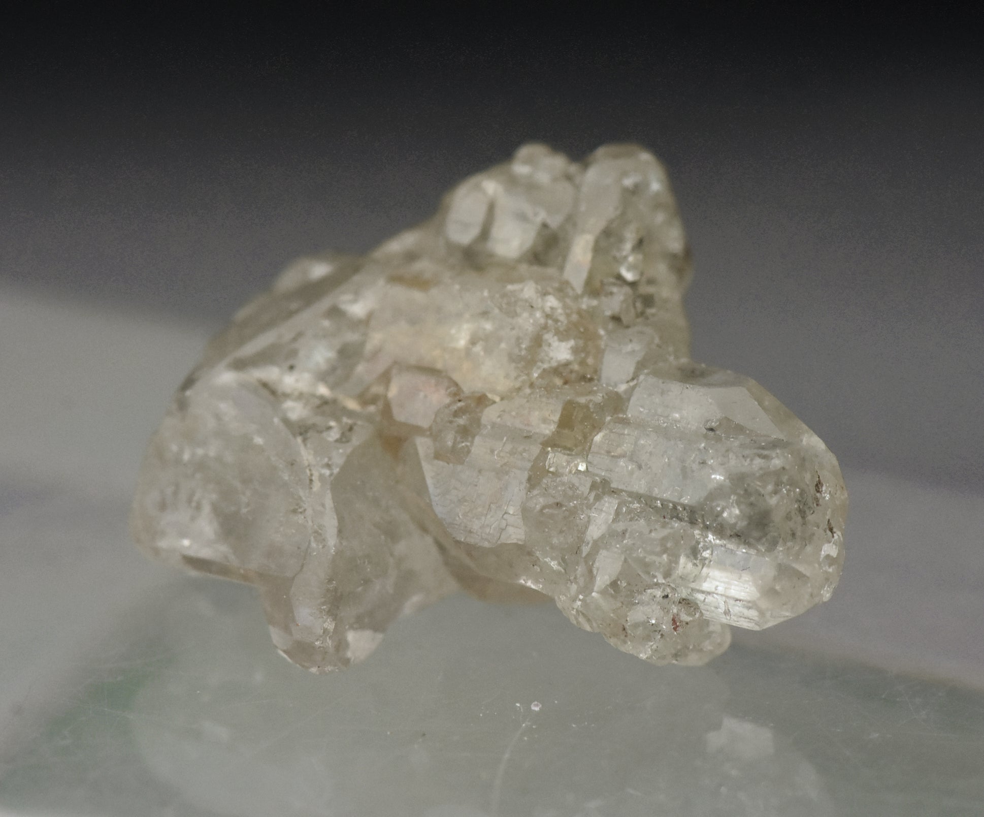 Fluorapatite 'Skeletal' Crystal Mineral Specimen - Brazil