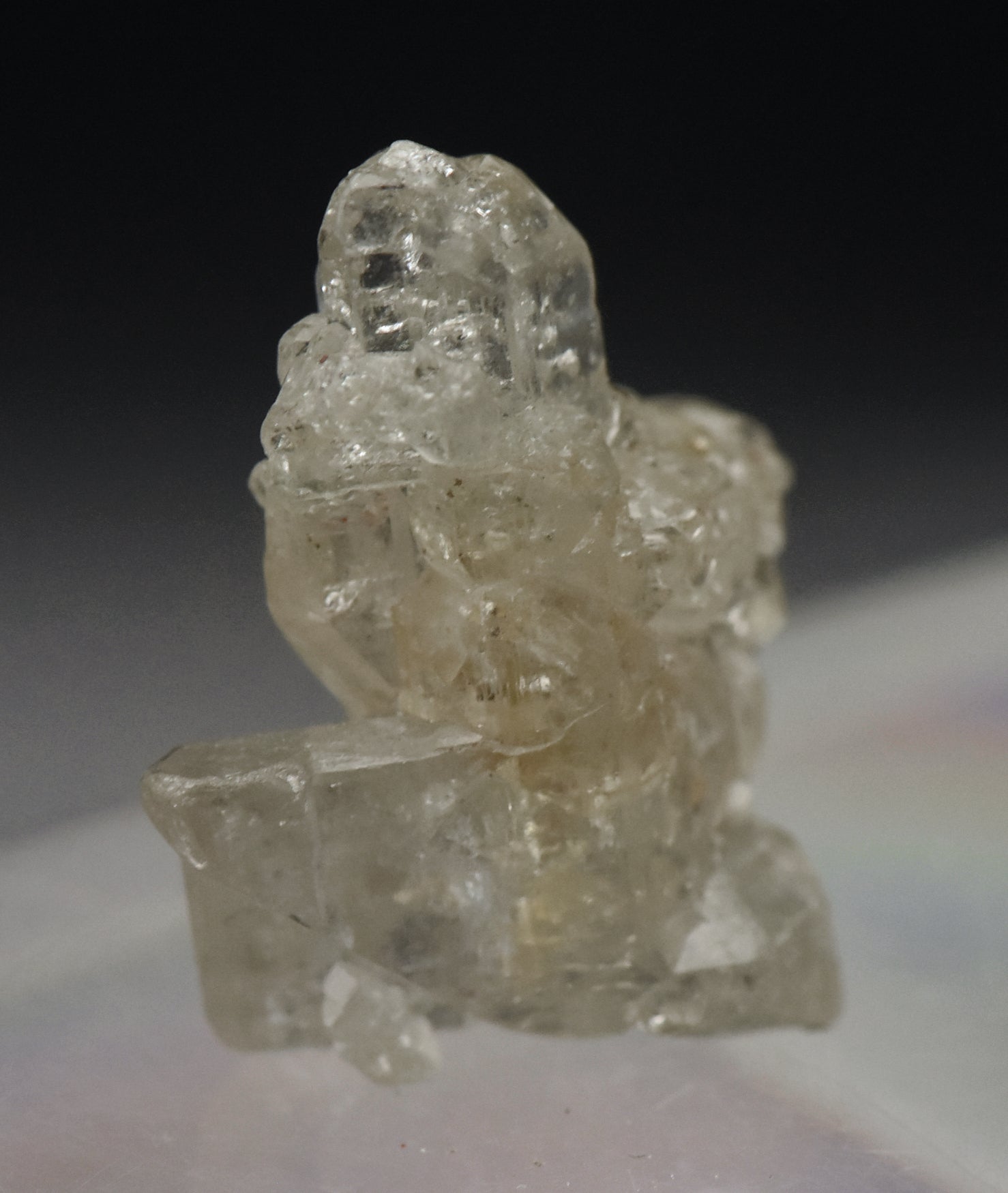 Fluorapatite 'Skeletal' Crystal Mineral Specimen - Brazil