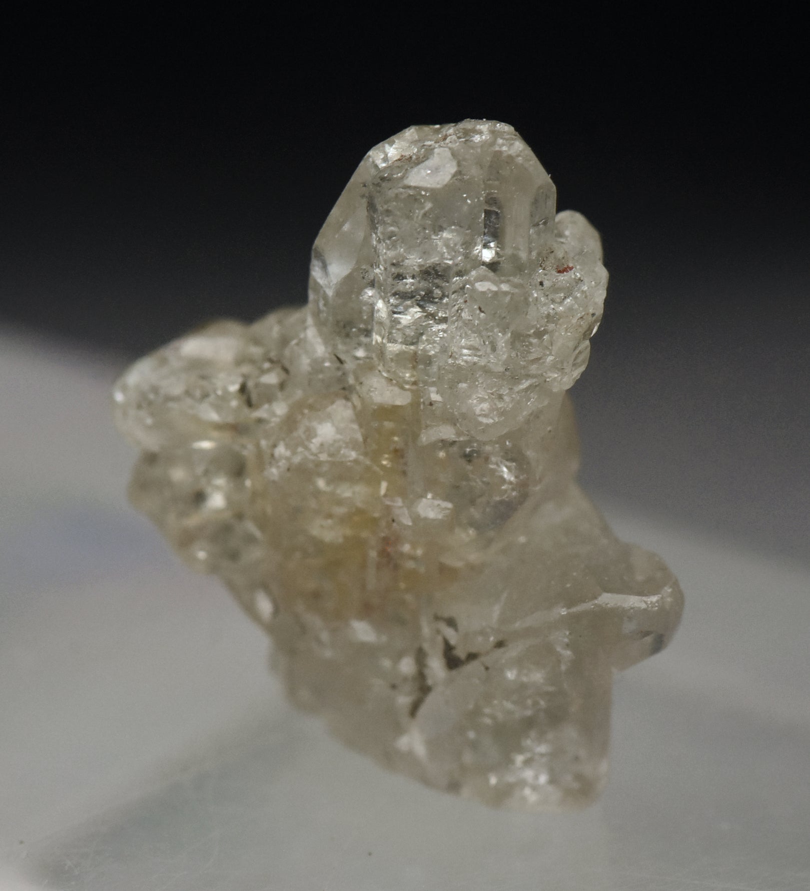 Fluorapatite 'Skeletal' Crystal Mineral Specimen - Brazil