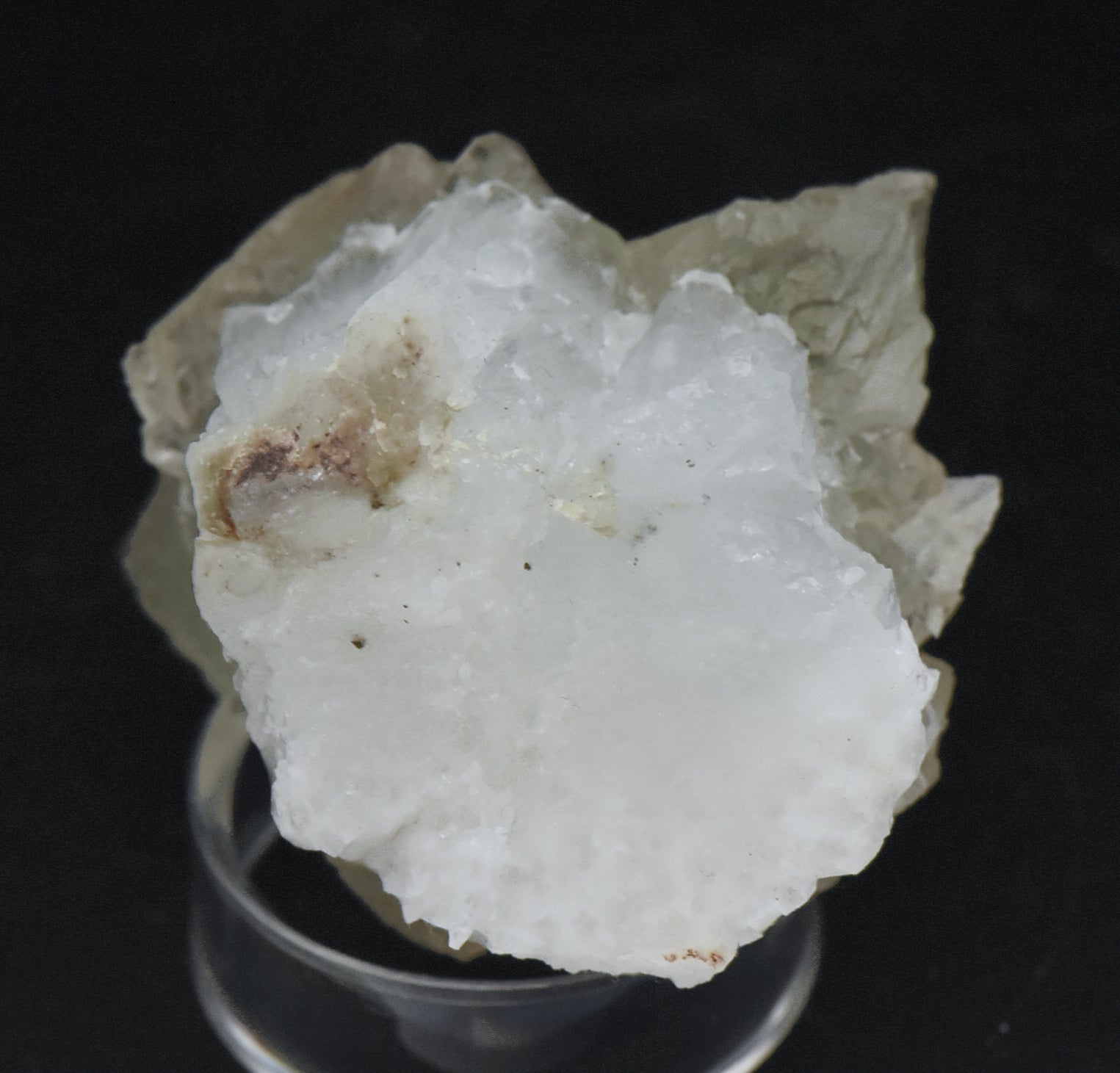 Light Green and Purple Fluorite Crystal Cluster