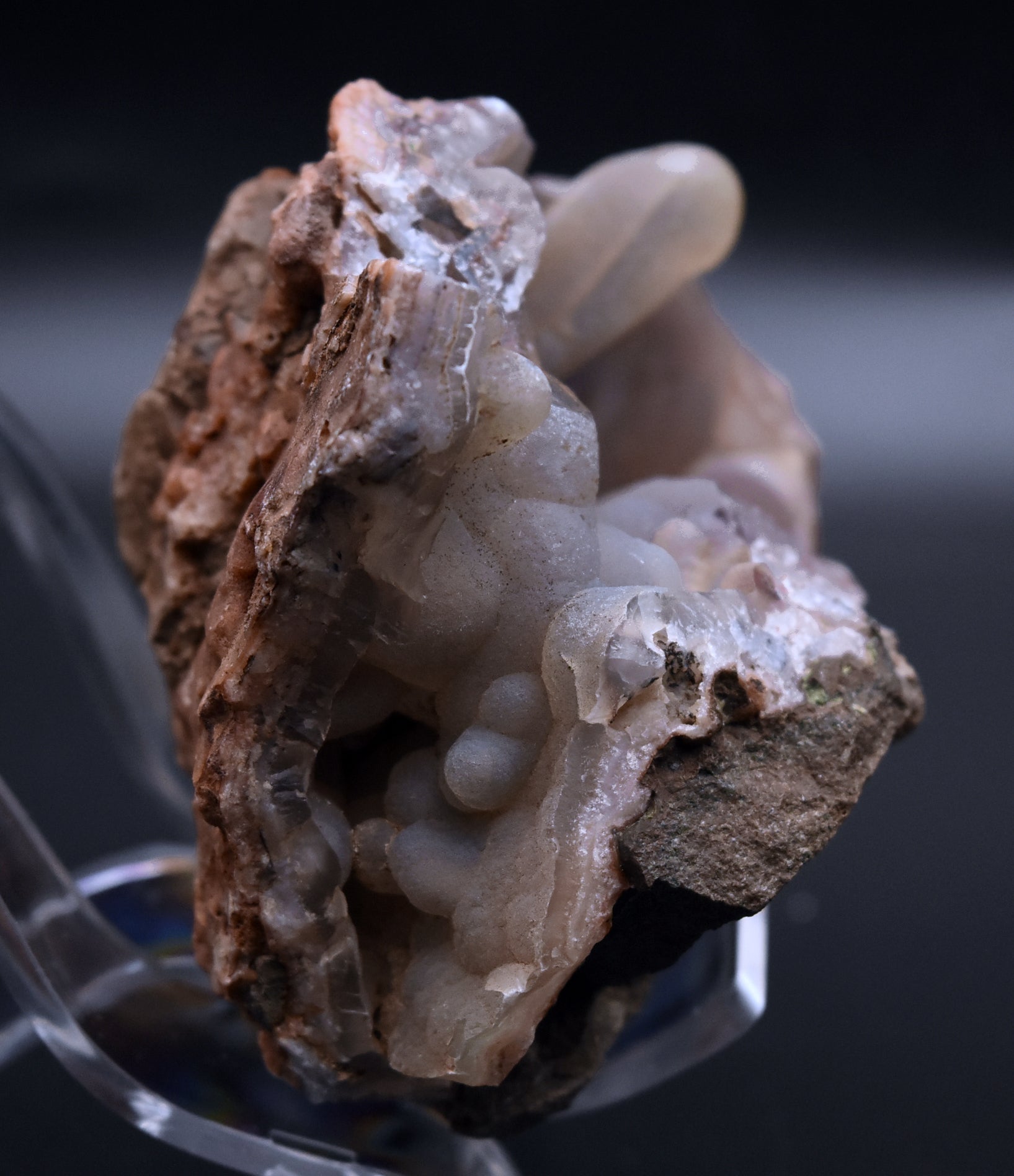 Botryoidal Chalcedony Geode - Mexico