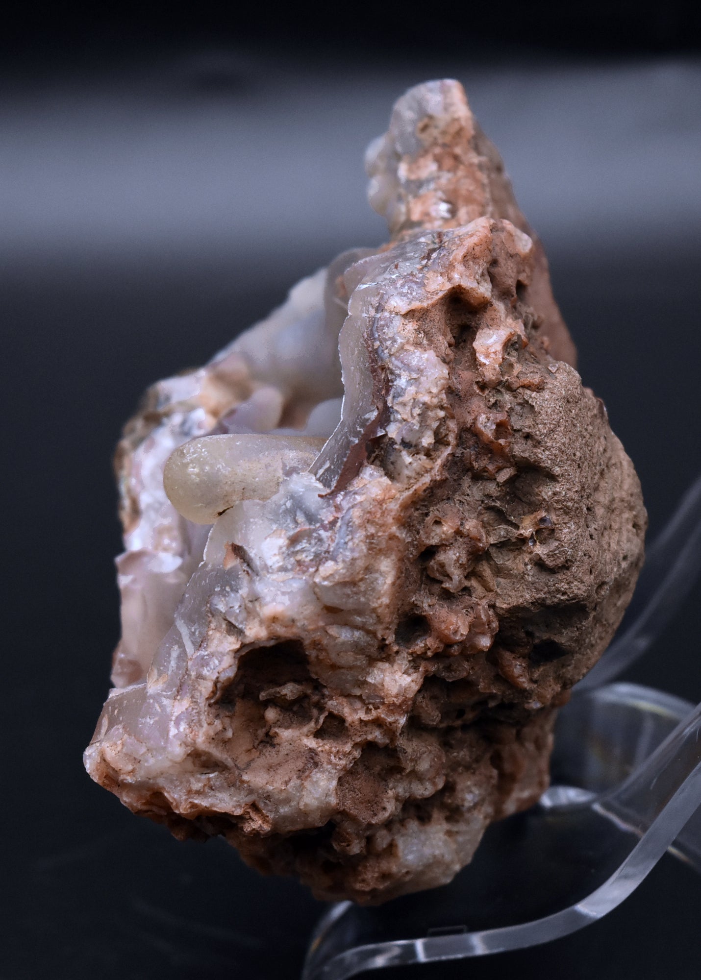 Botryoidal Chalcedony Geode - Mexico