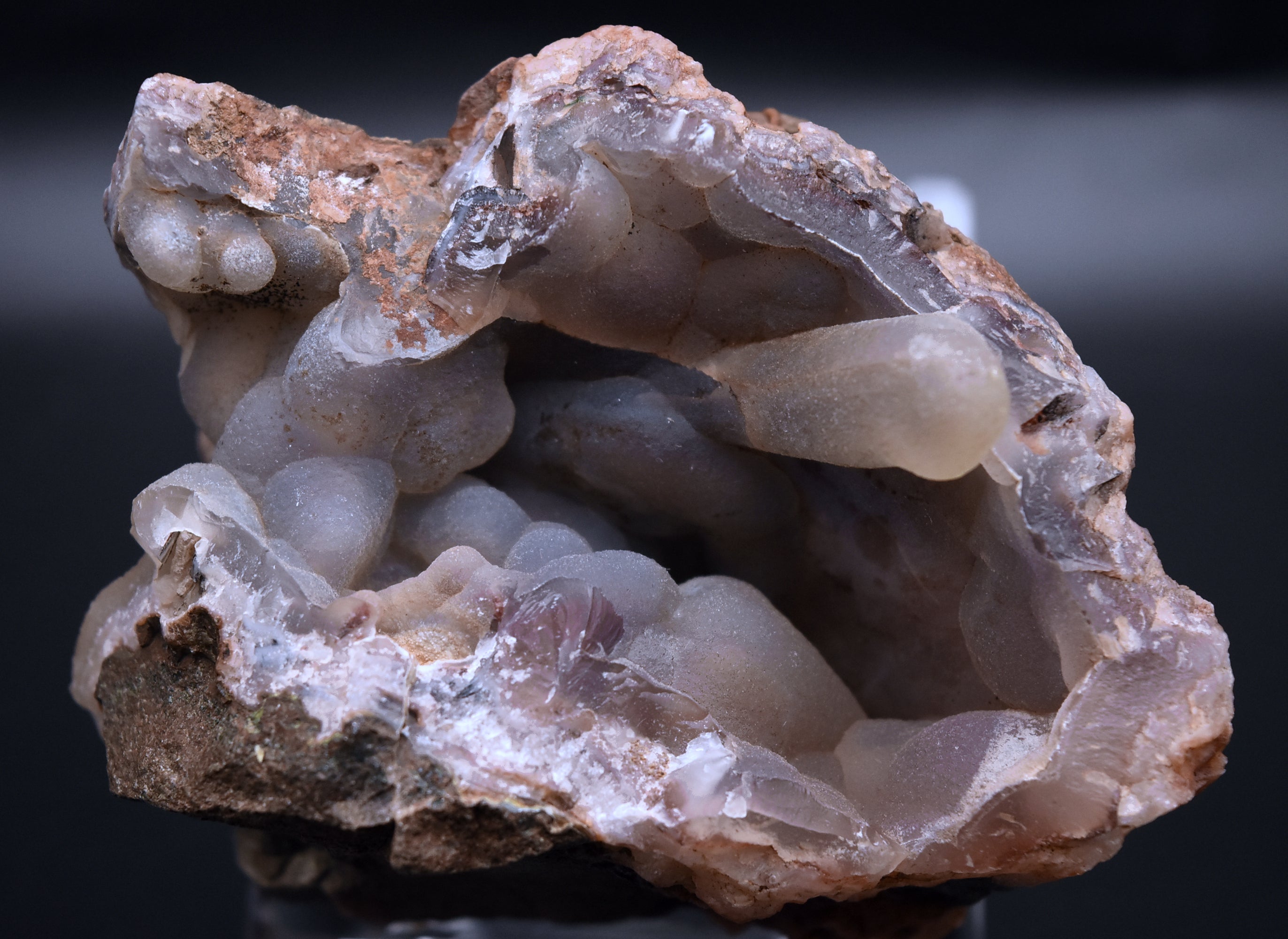 Botryoidal Chalcedony Geode - Mexico
