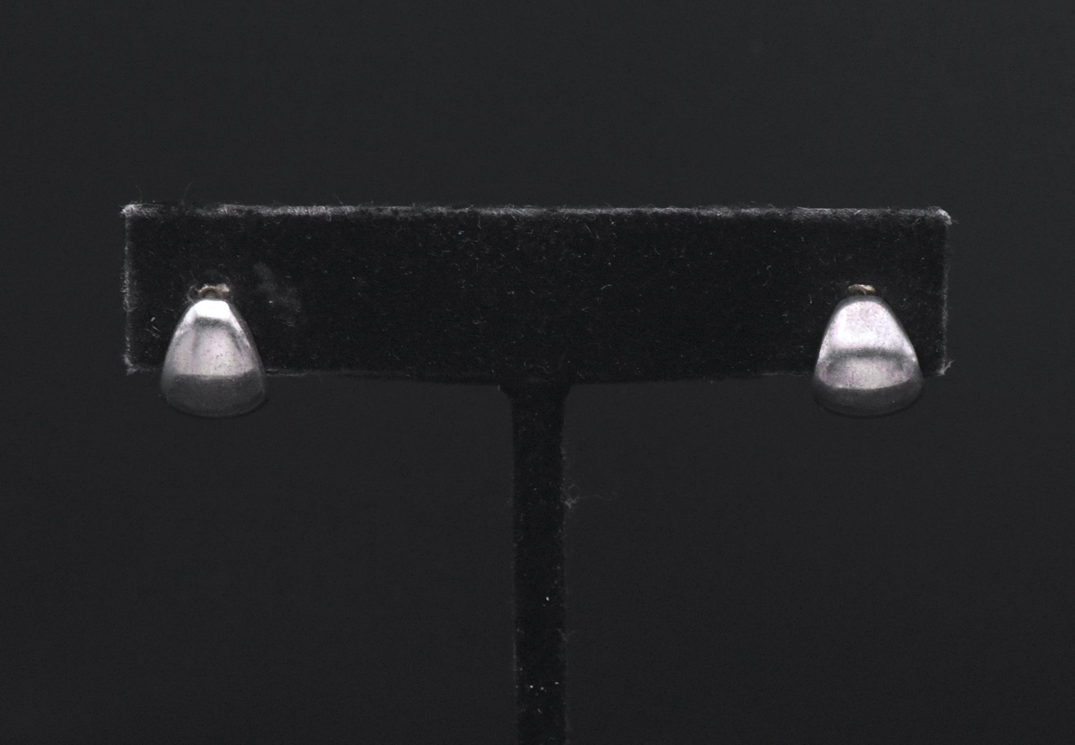 Vintage Handmade Sterling Silver Earrings