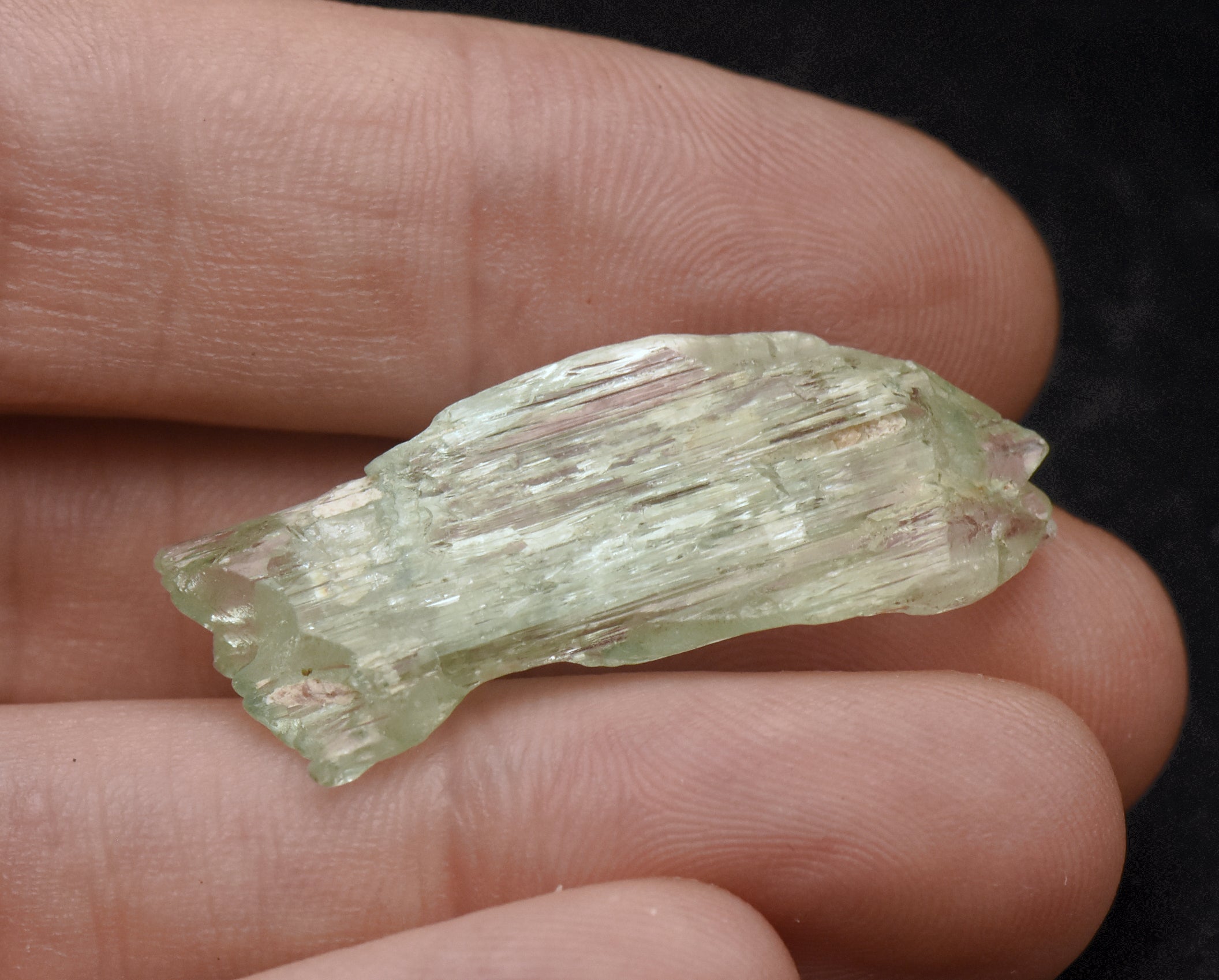 Hiddenite Crystal Mineral Specimen - Afghanistan