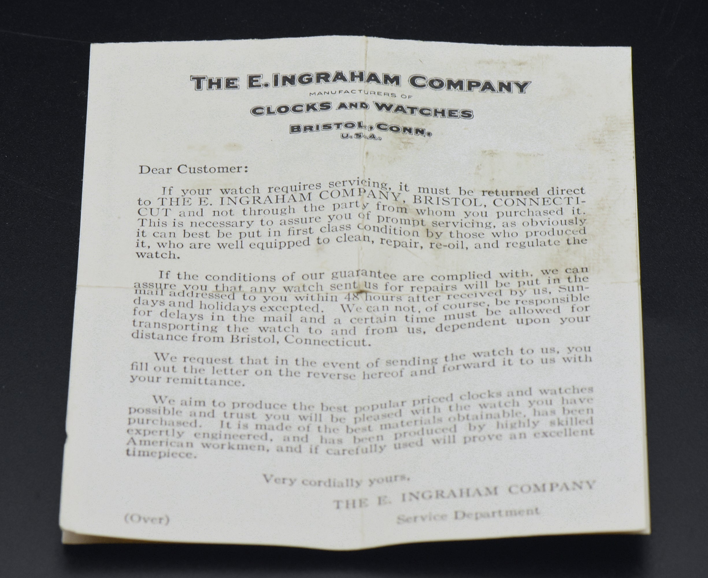 J.J. Badollet & Co. - Antique Swiss Pocket Watch Movement - Functioning