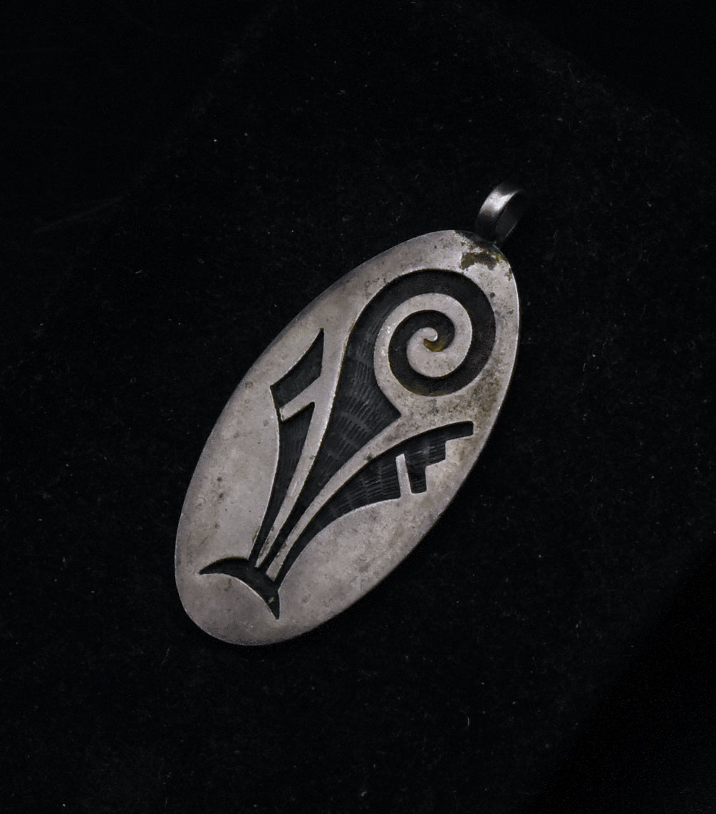 Lawrence Saufkie - Vintage Handmade Sterling Silver Pendant