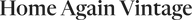 Home Again Vintage logo