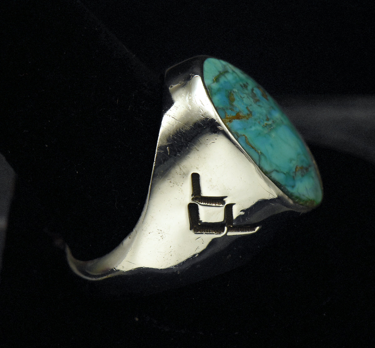 Vtg hotsell Sterling Sterling Silver & Turquoise 3.5