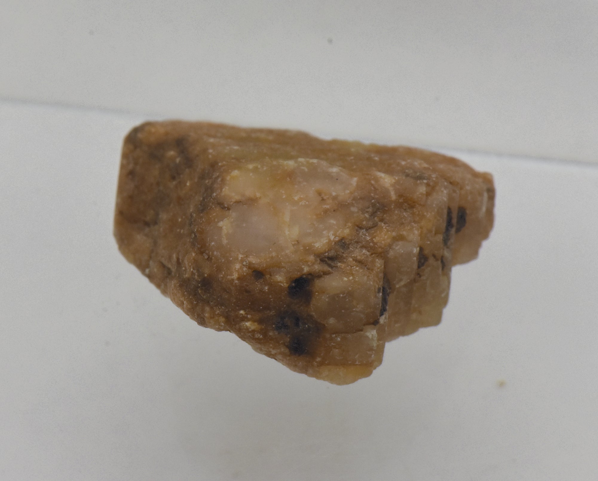 Rough Orange Sapphire Specimen