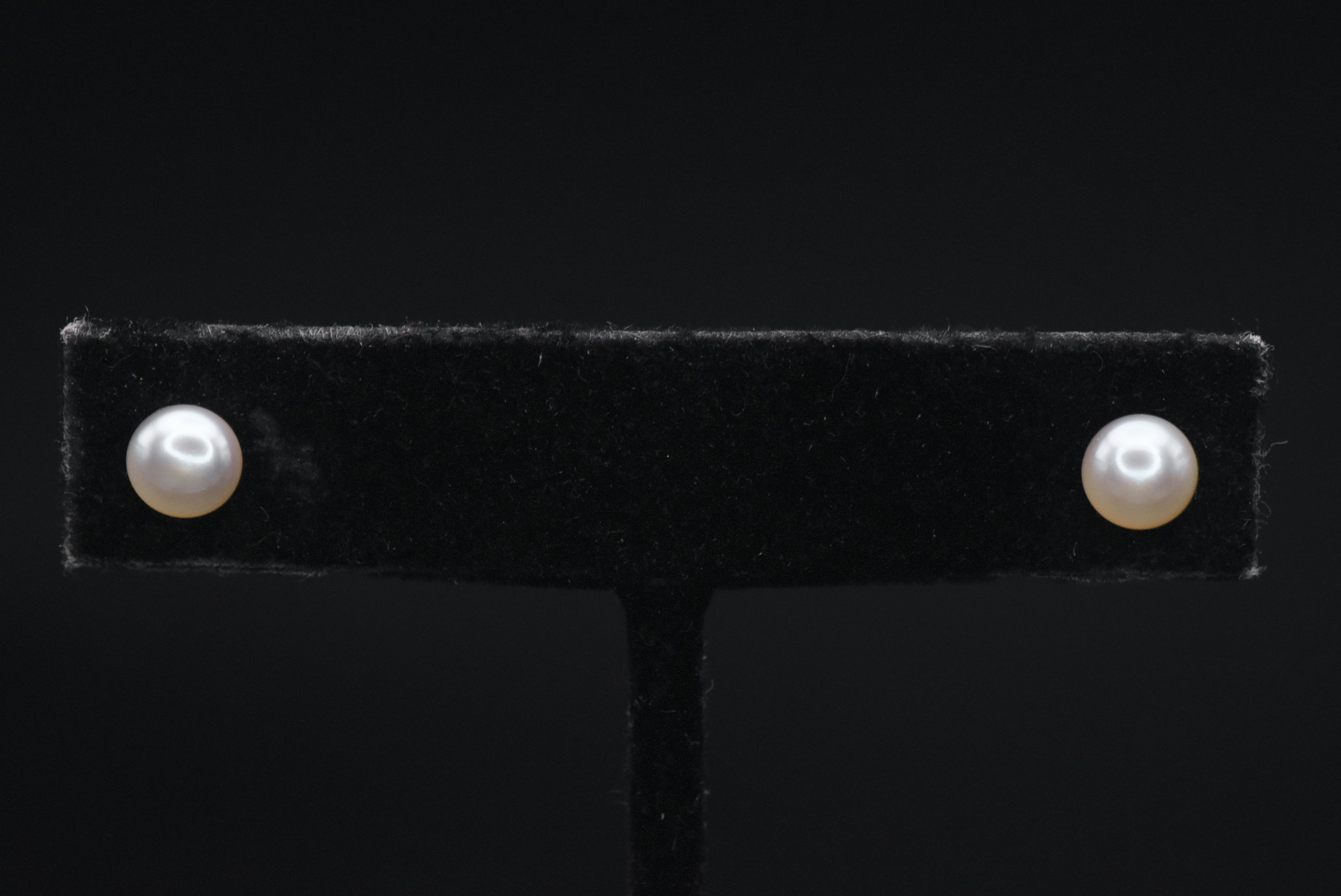 Pearl Stud Earrings