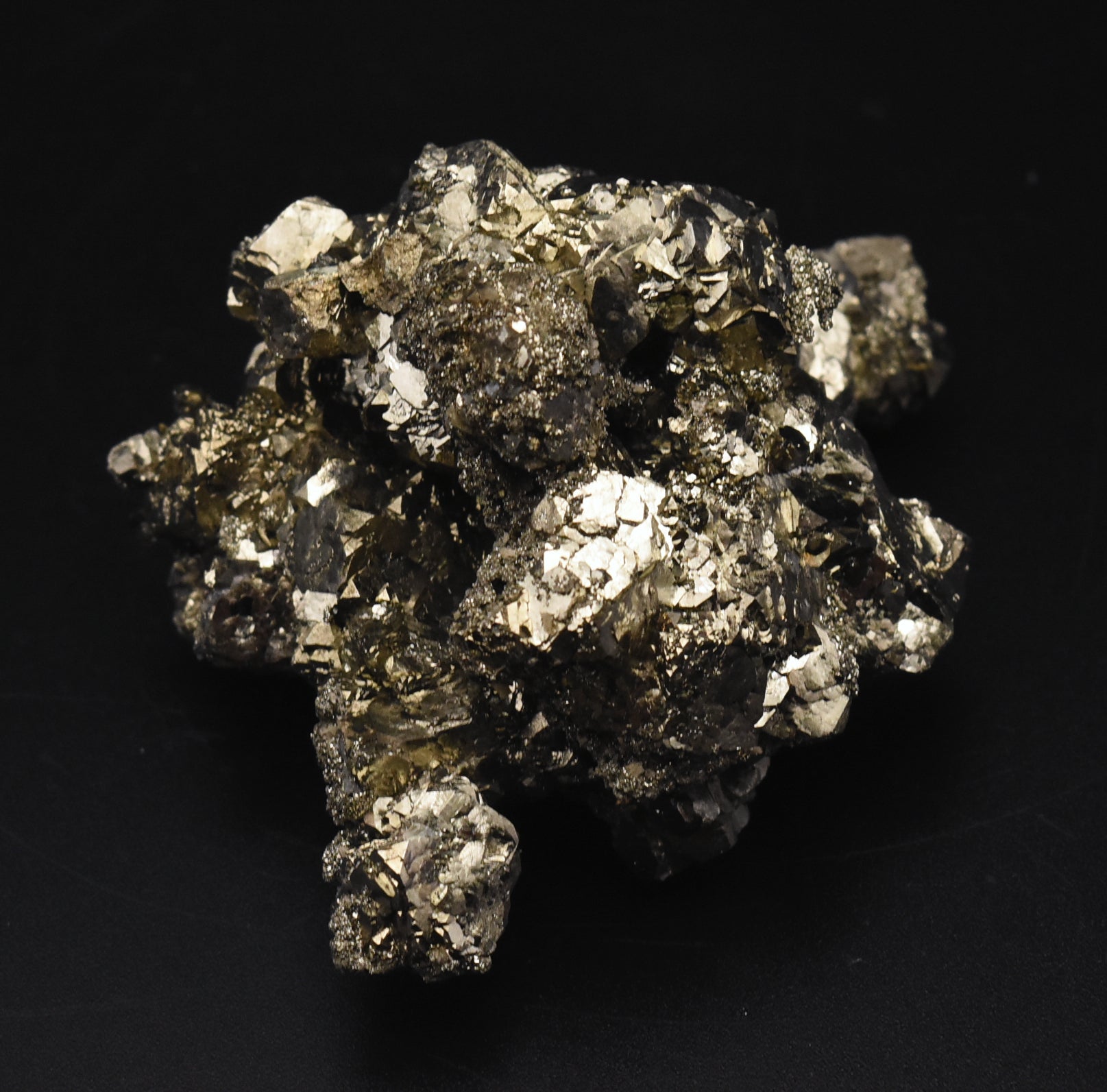 Pyrite Crystal Cluster Mineral Specimen - Morocco