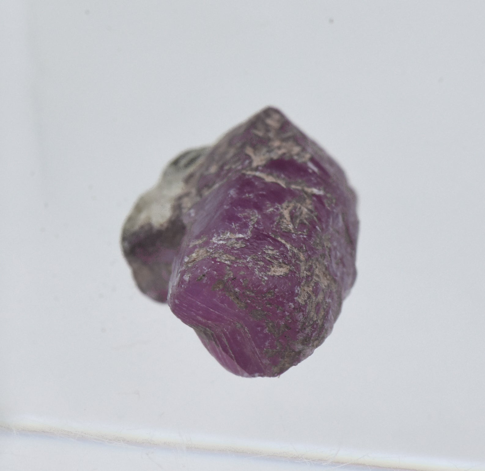 Rough Guinea Ruby Crystal Mineral Specimen - 3g