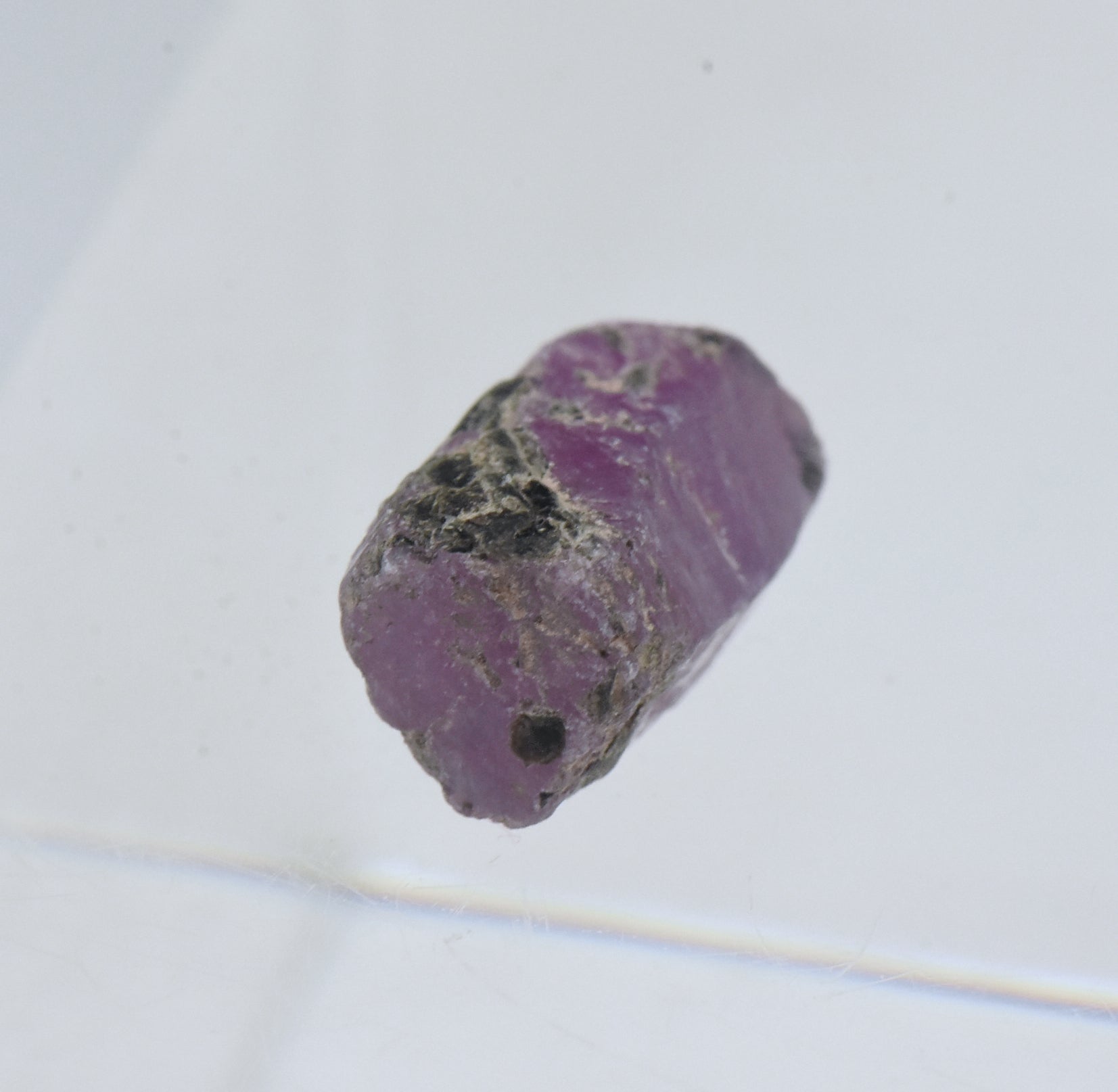 Rough Guinea Ruby Crystal Mineral Specimen - 1.8g