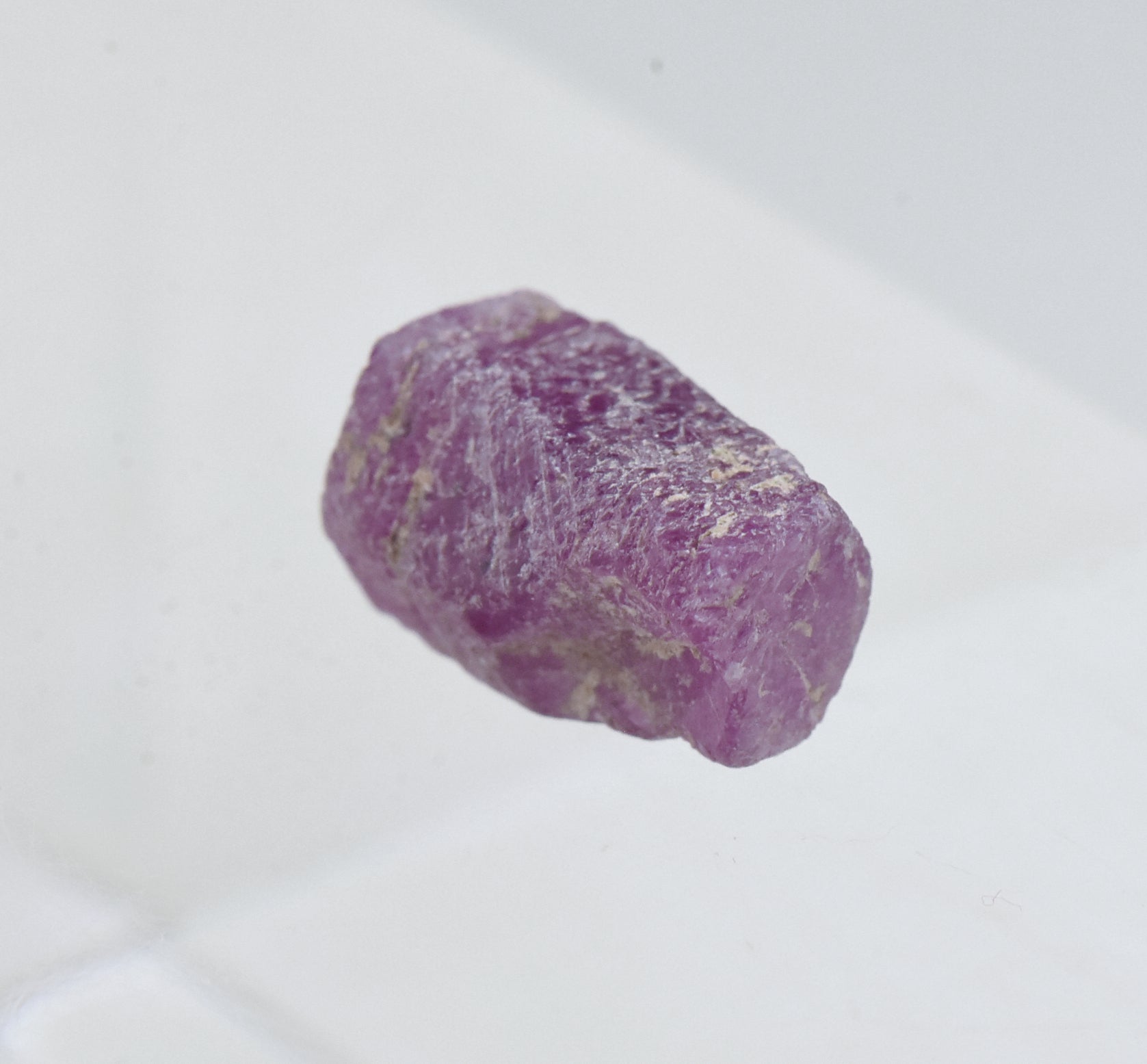 Rough Guinea Ruby Crystal Mineral Specimen - 1.7g
