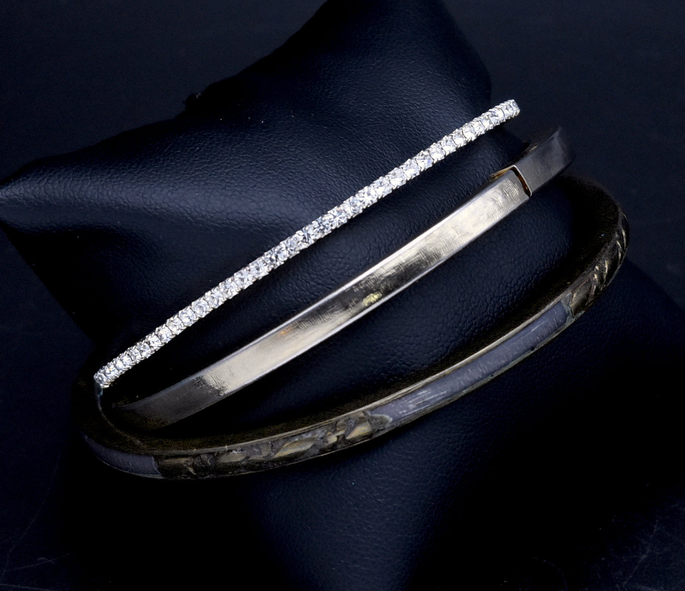 Vintage Variety Set of 3 Bangle Bracelets