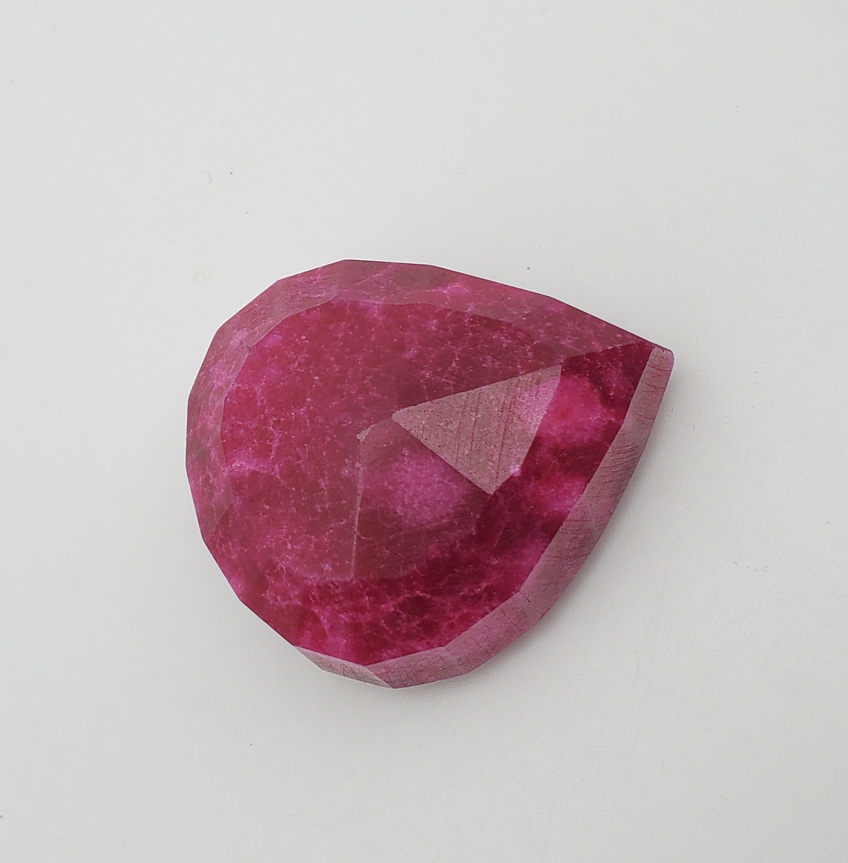 Imitation Ruby Pear Cut - 420.90ct