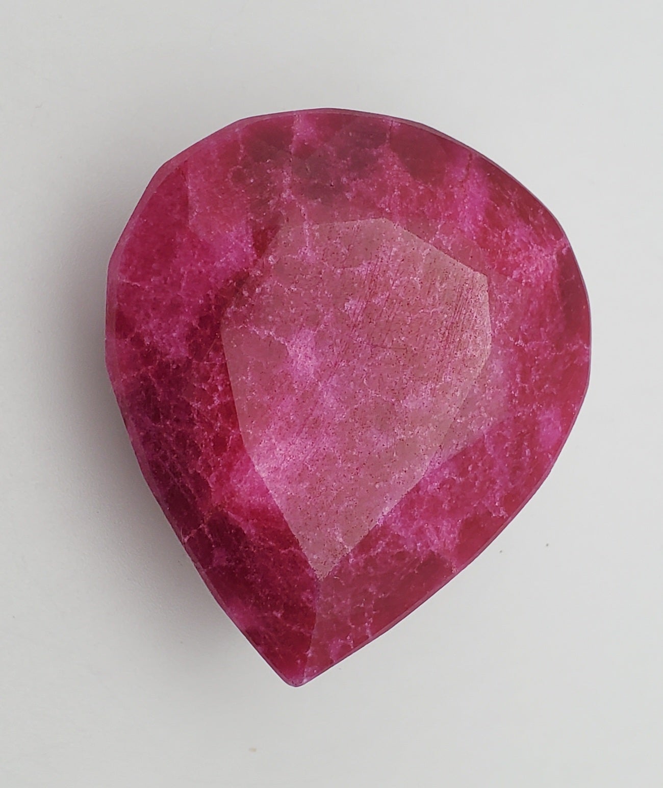 Imitation Ruby Pear Cut - 420.90ct