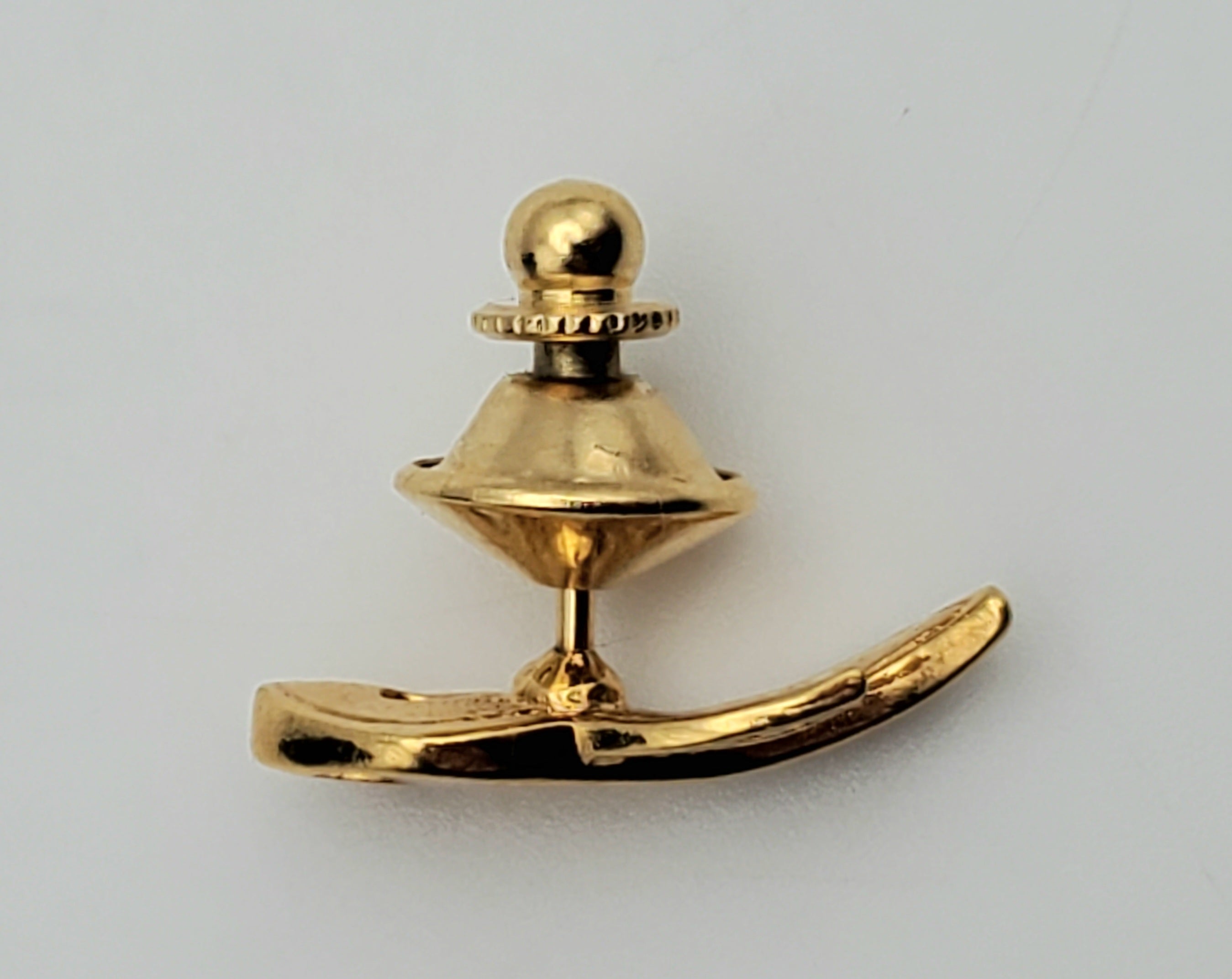 Avon - Vintage Pink Enamel Ribbon Pin