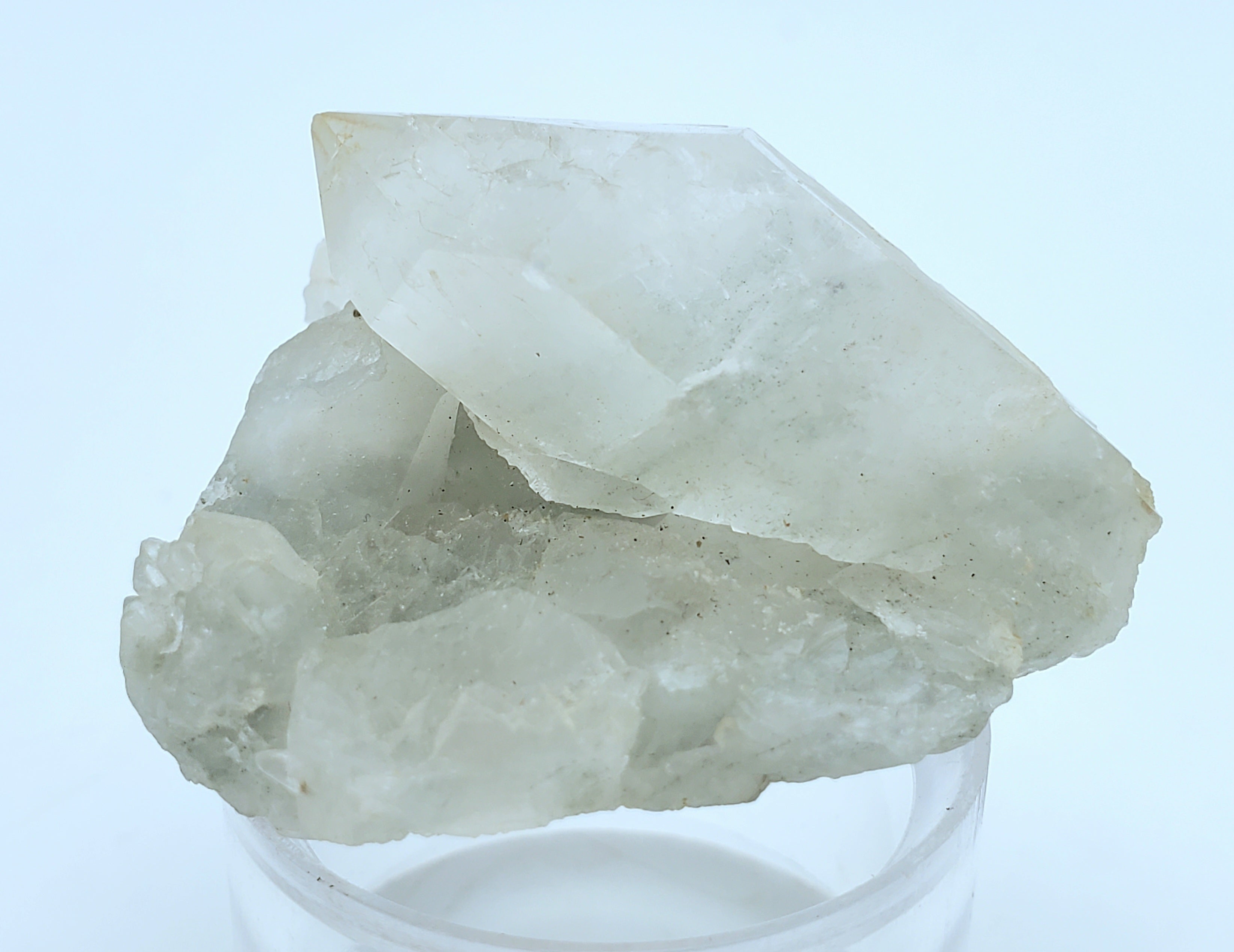 Chlorite Quartz Crystal Cluster Mineral Specimen - Pakistan
