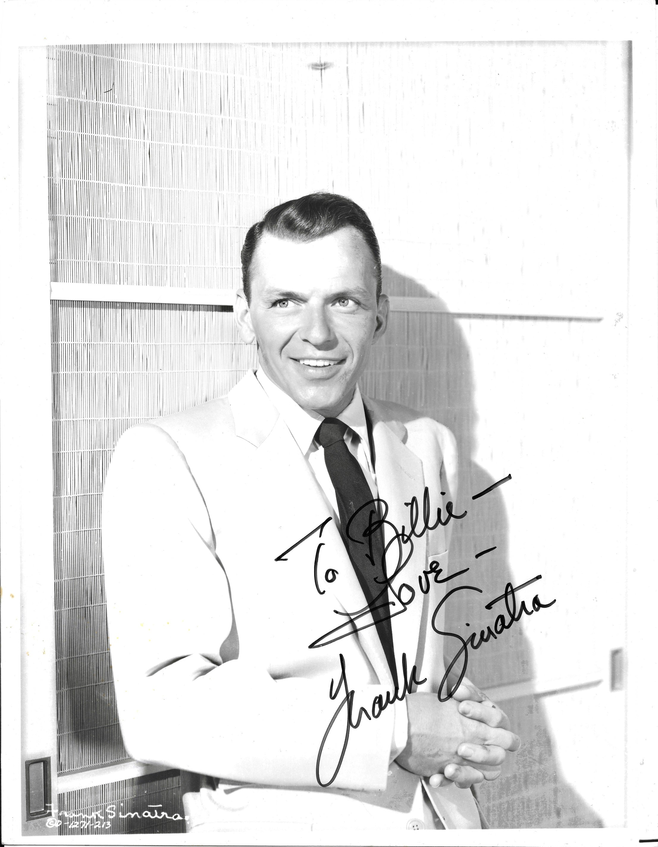 Frank Sinatra Autographed Photograph