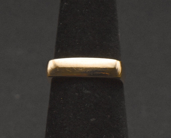 Milor - Vintage Gold Plated Sterling Silver Italian Ring - Size 5