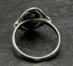 Vintage Sterling Silver Virgin Mary Ring - Size 6