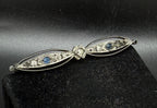 Foster & Bros. - Vintage Edwardian Sterling Silver Bar Pin