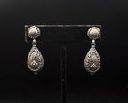 Doug Paulus - Vintage Handmade Sterling Silver Dangle Earrings