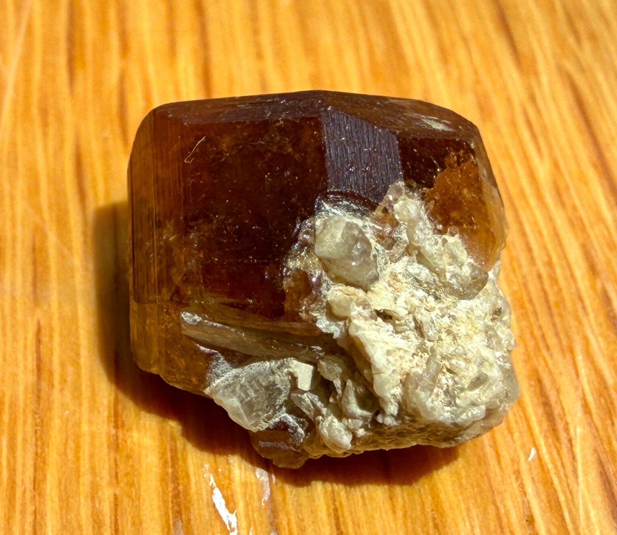 Spessartine Garnet Crystal Mineral Specimen - Pakistan