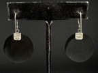 Suarti - Vintage Abalone Shell Sterling Silver Dangle Earrings