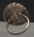 Vintage Handmade Turquoise Sterling Silver Ring - Size 5.5