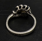Vintage Tahitian Pearl Sterling Silver Ring - Size 6.25