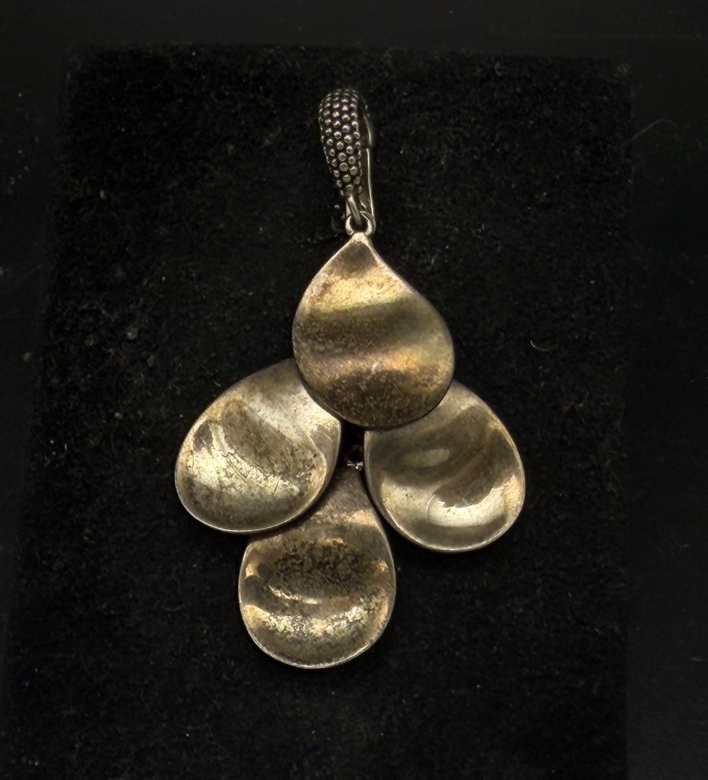 Michael Dawkins - Vintage Sterling Silver Dangles Pendant