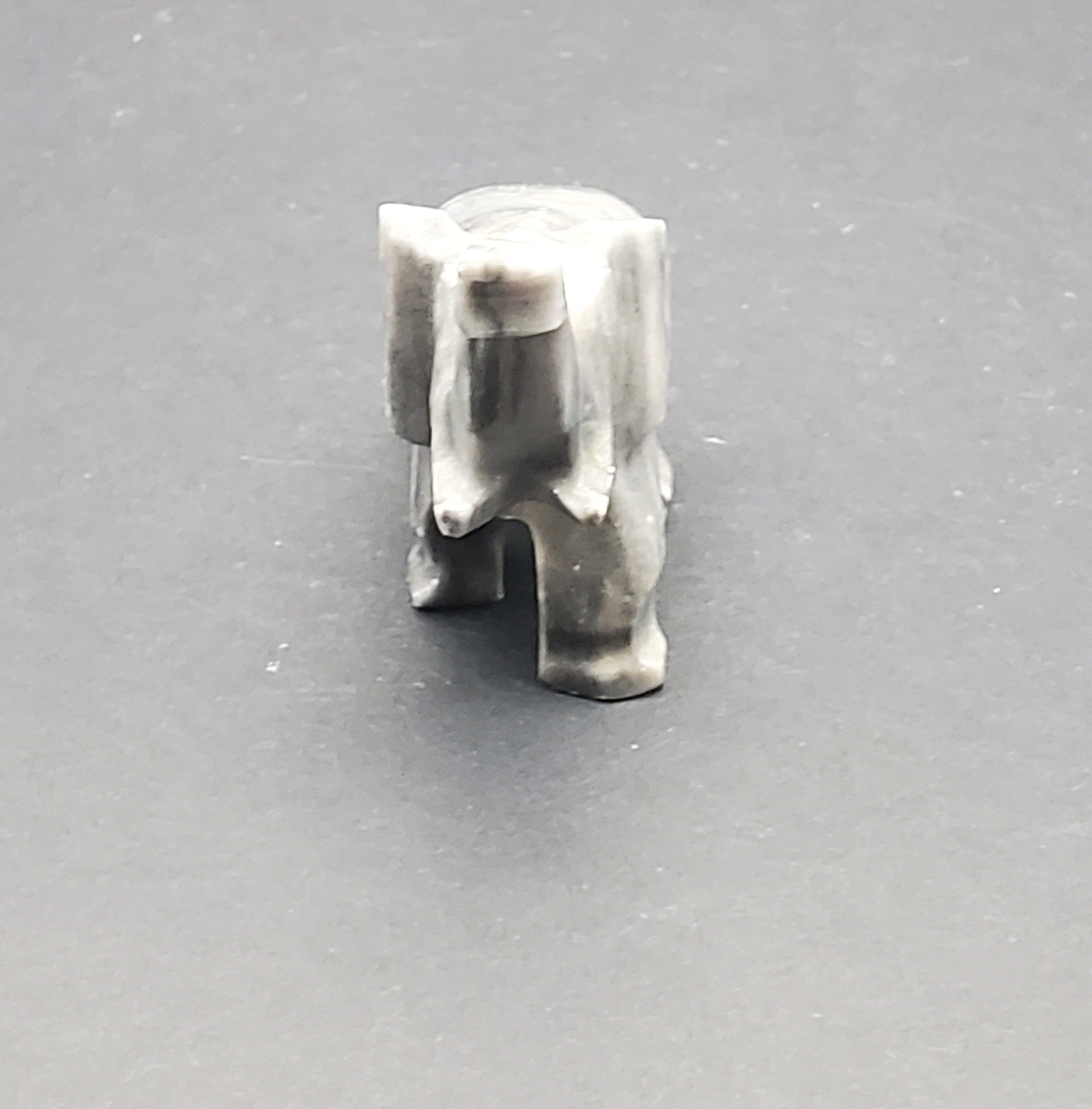Carved Stone Elephant Figurine