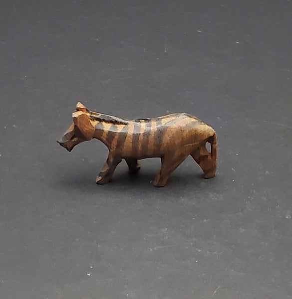 Handmade Wooden Zebra