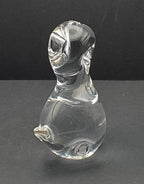 Handmade Glass Duck Figurine Paperweight