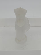 Vintage Frosted Glass Dog Figurine