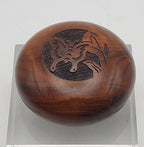 Vintage Carved Myrtlewood Butterfly Paperweight