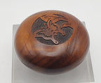 Vintage Carved Myrtlewood Butterfly Paperweight