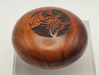 Vintage Carved Myrtlewood Butterfly Paperweight