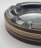 Vintage Mid-Century Glass Ashtray