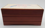 Jonathan & David - Vintage 1970s Wood Music Jewelry Box